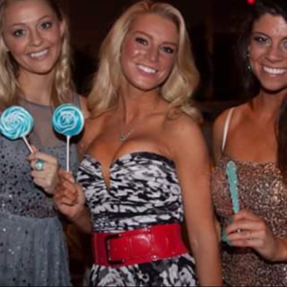 NWOT Arden B. Deep-V Sweetheart Dress Size XS - Picture 2 of 7